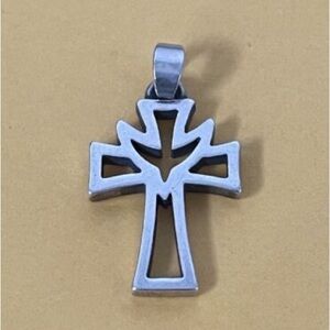 James Avery Holy Spirit Descending Dove Cross pendant/charm